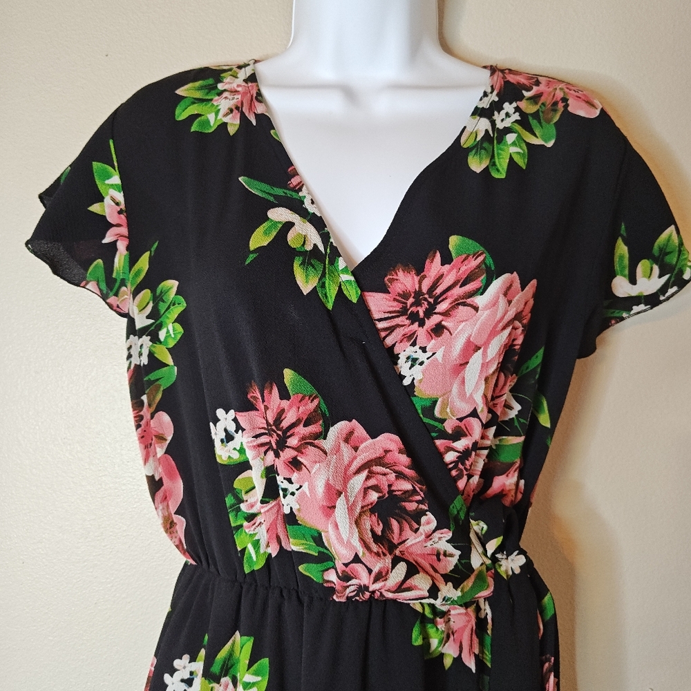 Scobe High-low Faux Wrap Maxi Dress - Picture 5 of 16